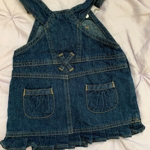 Arizona Jean Company Dresses - size 3-6 month denim overall dress MUST BUNDLE! Arizona Jean Company Dresses - size 3-6 month denim overall dress MUST BUNDLE!